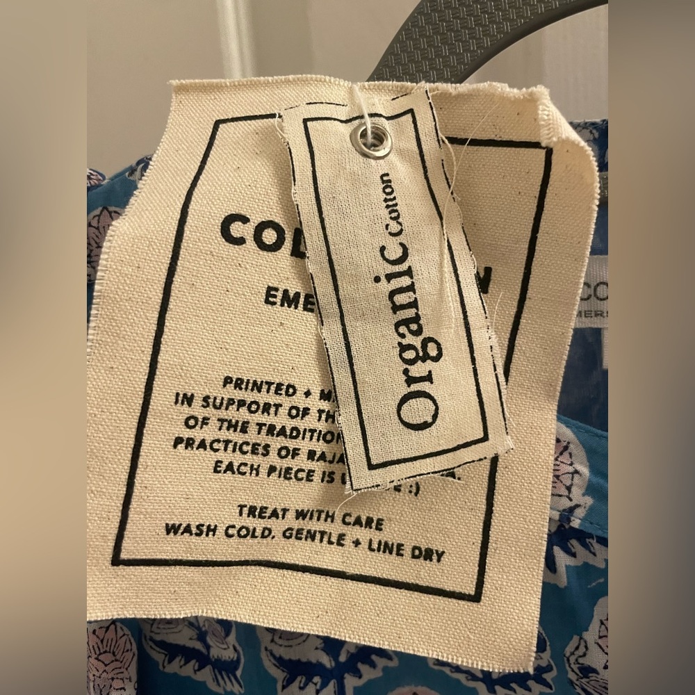 Emerson Fry Blue Floral Dress - Picture 4 of 5